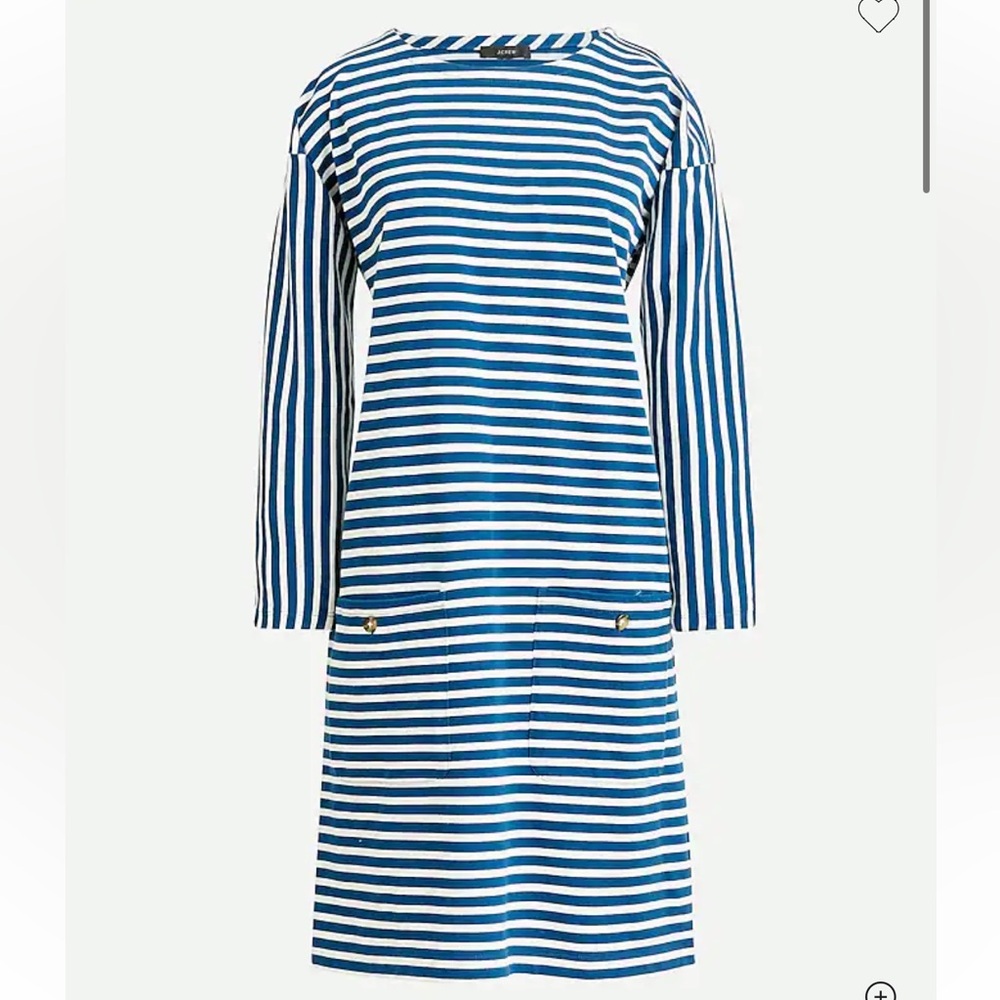 J.Crew knit front pocket shift dress